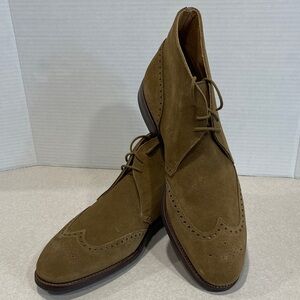 Brooks Brothers Tan Suede Chukka Boots